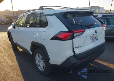 2020 Toyota Rav4 Hybrid Xle из США, поврежденный, VIN 2T3RWRFV7LW059382